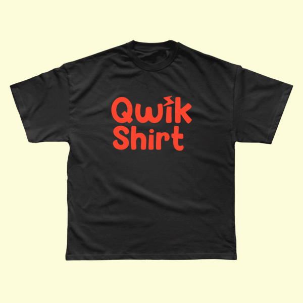 QwikShirt - Black Shirt Regular